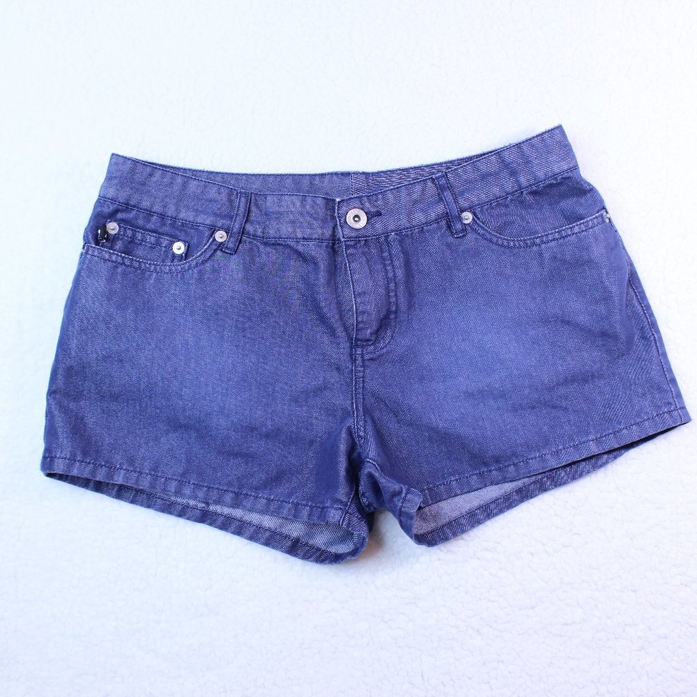 Express Jeans SHORTS Women's Size 7/8 Navy Blue Short Shorts